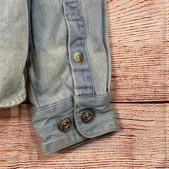 BDG Urban Outfitters Men’s Denim Jean Jacket Button Up Blue Small - Picture 7 of 7